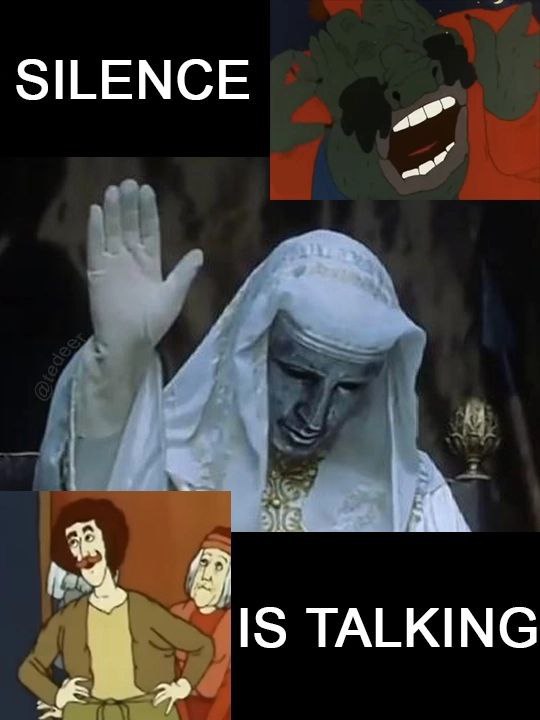 SILENCE IS TALKING