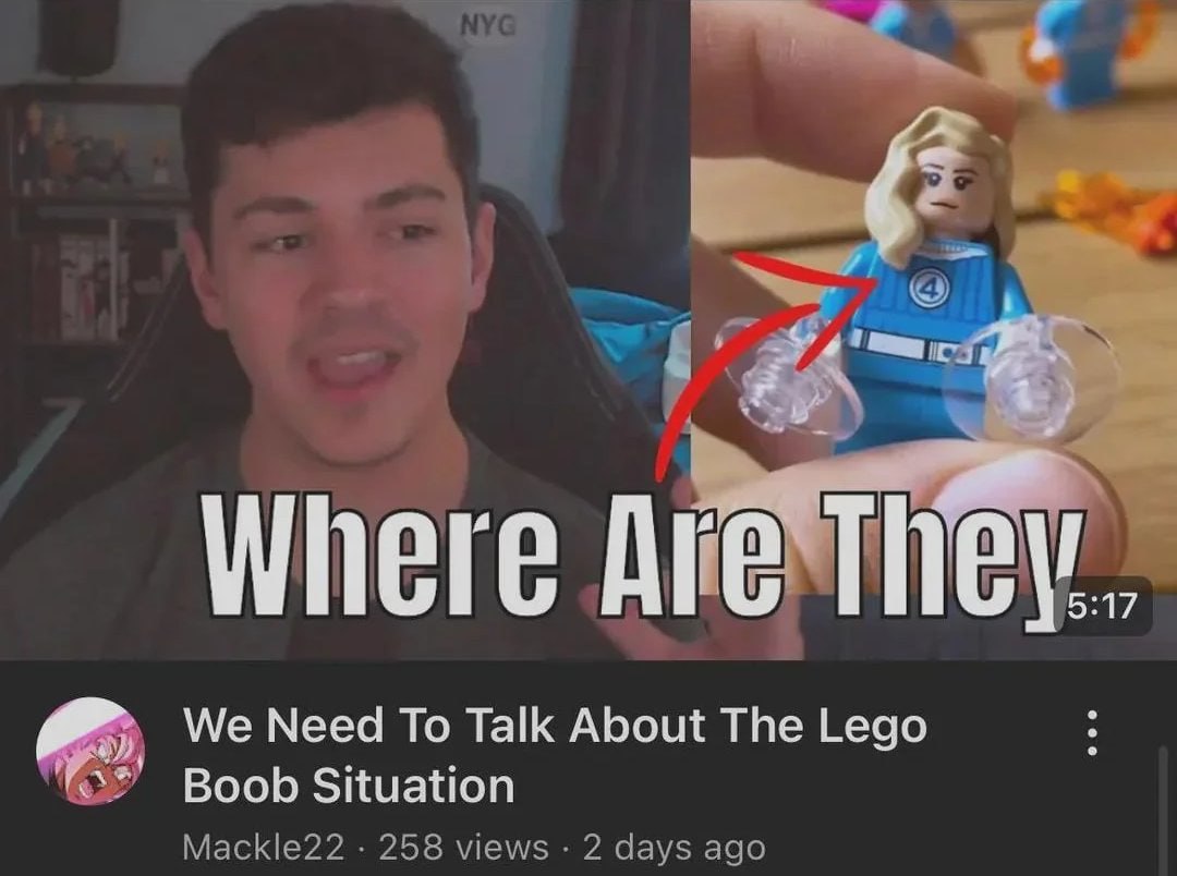 а We Need To Talk About The Lego Boob Situation Mackle22 258 views 2 days ago