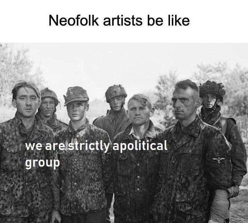 Neofolk artists be like group