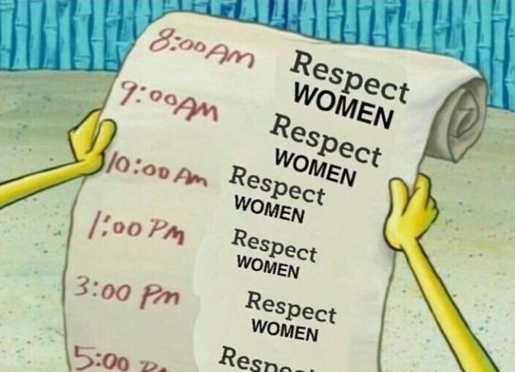 И 4 7: 200 Кез 3:00 Respect WOMEN