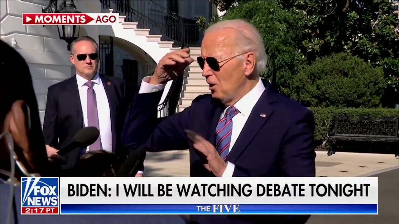 ВИН BIDEN: | WILL BE WATCHING DEBATE TONIGHT
