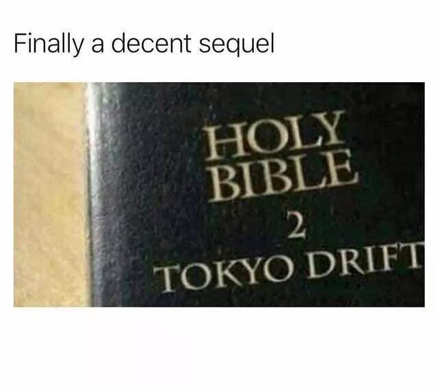 Finally а decent sequel HOLY +OKYO DRI