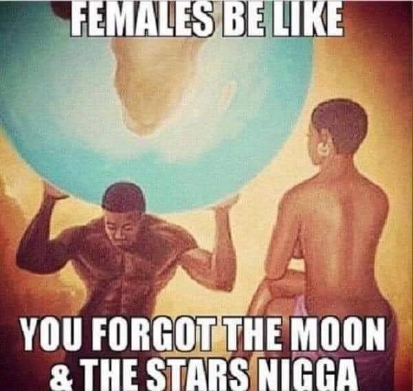 YOU FORG OTT EMOON a THE STARS NIGGA