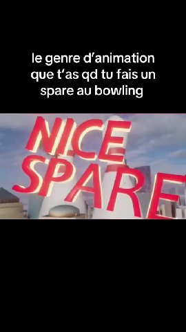 le genre d’animation spare au bowling