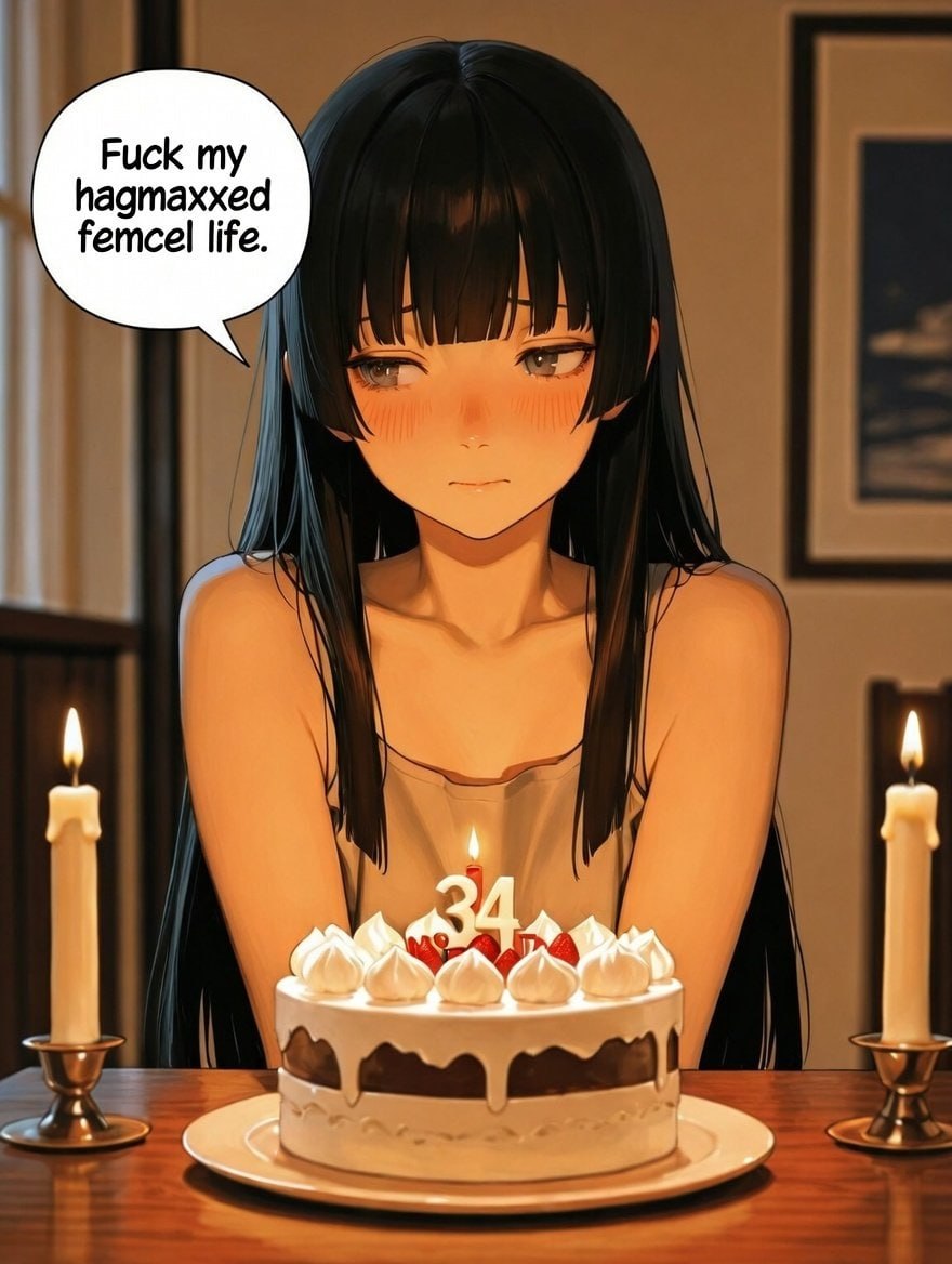Fuck hagmaxxed femcel life.