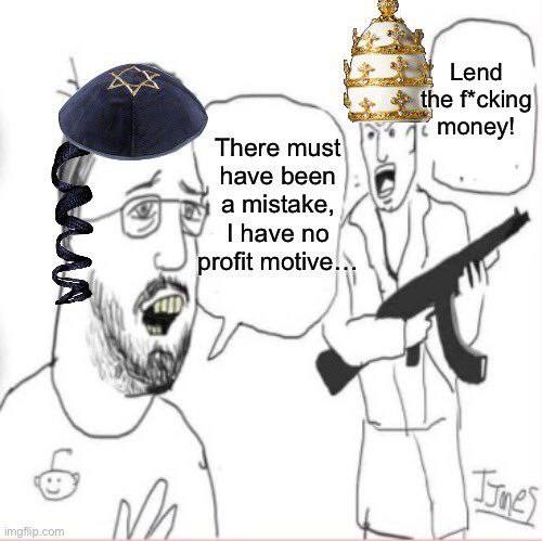 Lend the топеу! There must) 4 have been a mistake, have no profit motive.