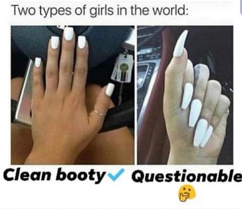 Two of girls in the world: Clean Questionabl