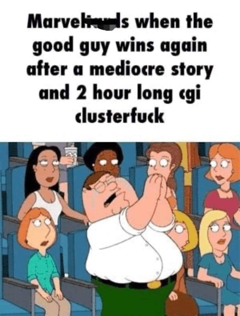 Магуе when the good guy wins again after a mediocre story and 2 hour long cgi clusterfuck 2 68