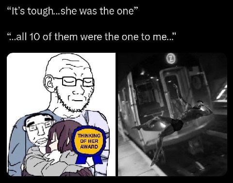 “It’s tough...she was the one” of them were the one to me..”