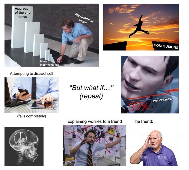 overthinking starter pack