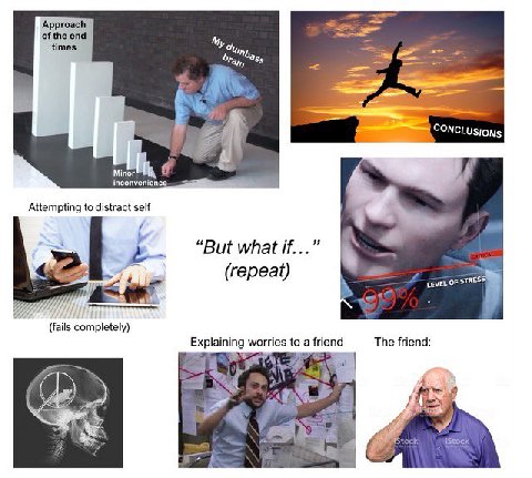 overthinking starter pack