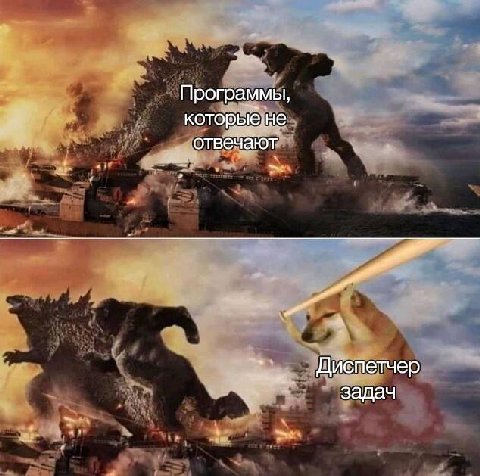 Программы, отвечают Диспетчер задач