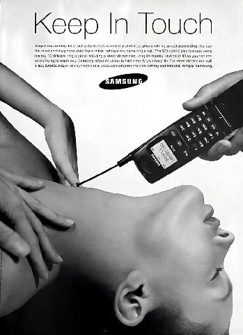 кеер In Touch simply rosponsive. Introducing Samsung's newest digital wireless phone with voice-activated dialing. You say the word and the phone dials the number, letting every name ring a bell. The 