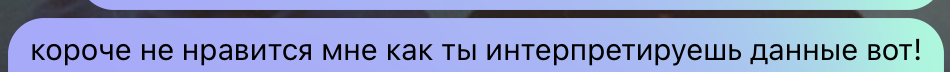 никто в этом мире не смеет ни на секунду сомневаться в моем лучшем друге кирилле 
только я могу и исключительно иногда это вишенка на торте в нашей дружбе 
кроме моментов когда кирилл еблан тупорылый