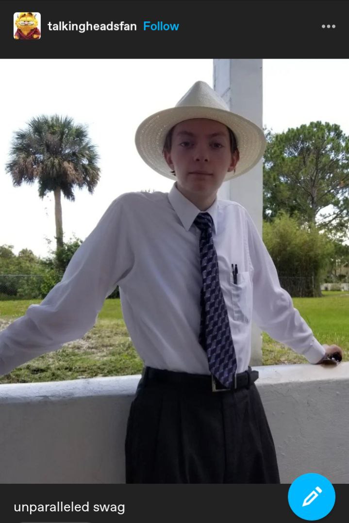 talkingheadsfan unparalleled swag