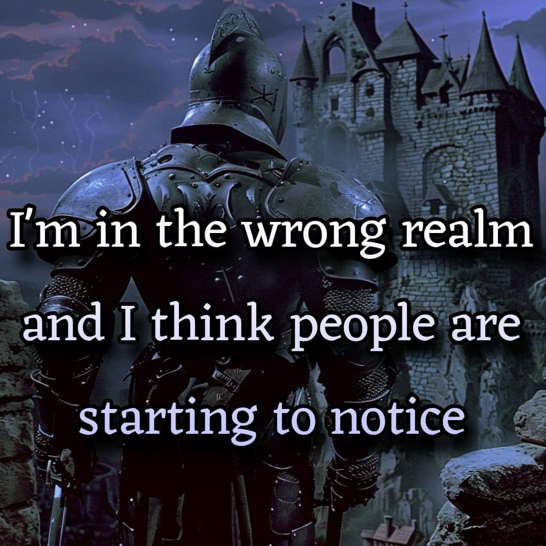 in the wrong realm and I think people are starting to notice