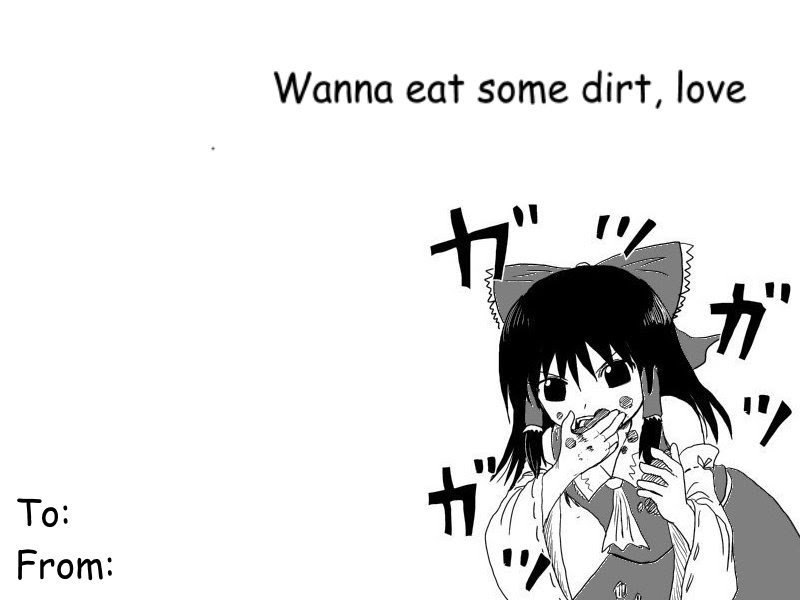 Wanna eat some dirt, love \2 7 То У From:
