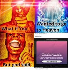 antéd to еауеп But god said)