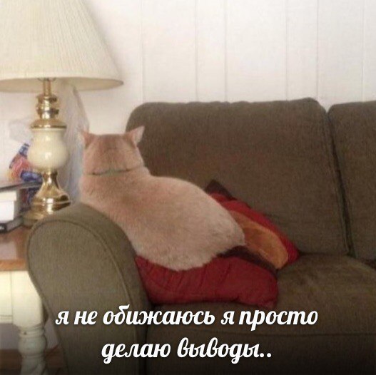 я не обижаюсь я просто делаю