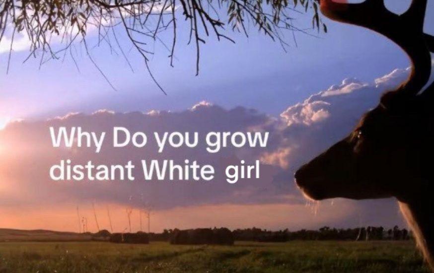 выпу you grow distant White girl
