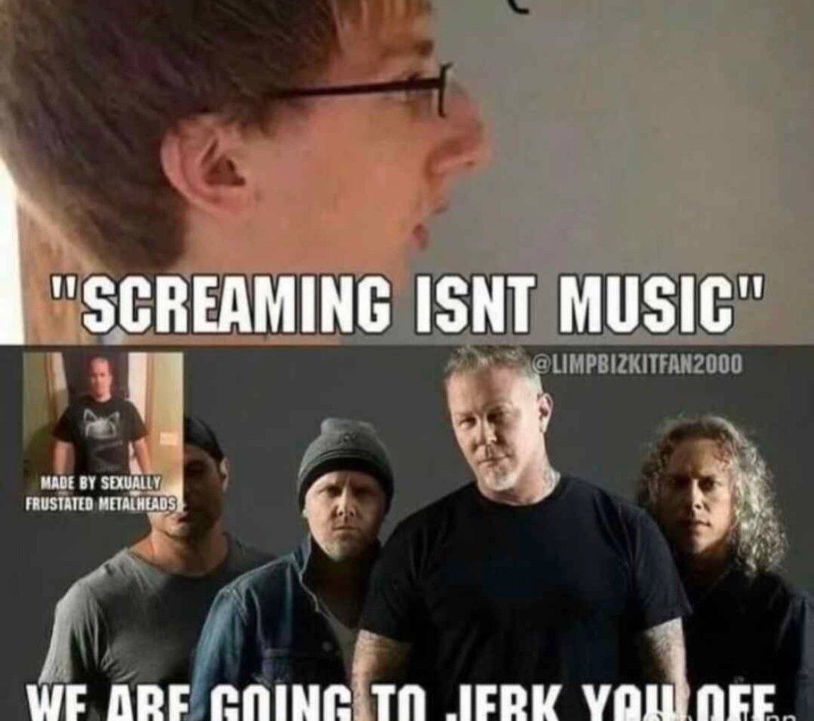 "SCREAMING ISNT MUSIC" 1 WE ПРЕ