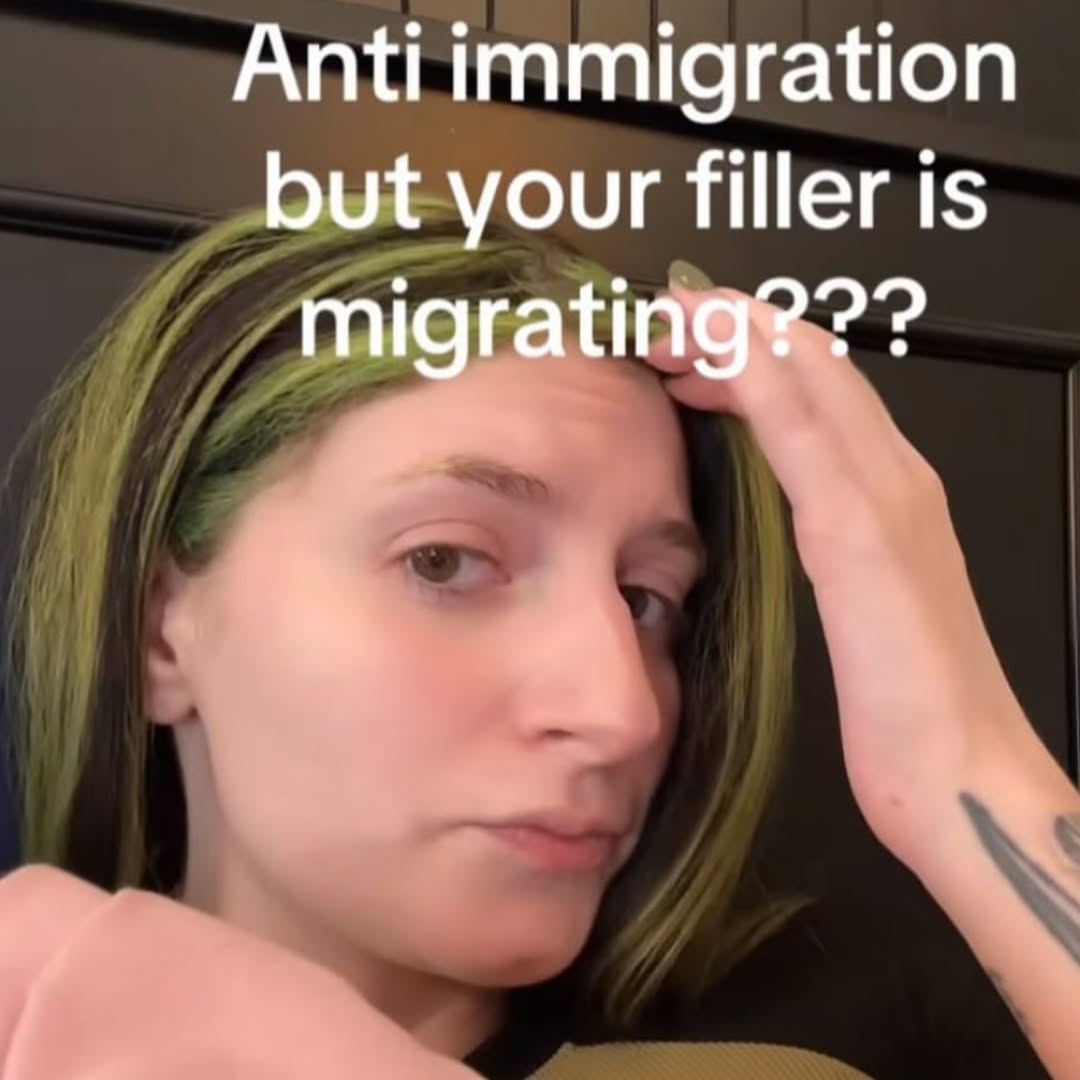 Anti immigration but your filler is migrating???