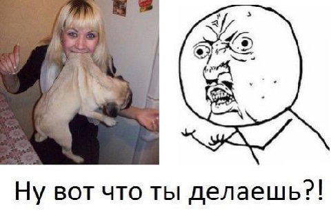 Ну вот что ты делаешь?!
