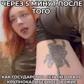 'ЧЕРЕЗ И 4, “MOCNE ТОГО wer KAK ГОСУДАРСТВО ЛЕГАЛИЗОВАЛО КРУПНОКАЛИБЕРНОЕ ОРУЖИЕ