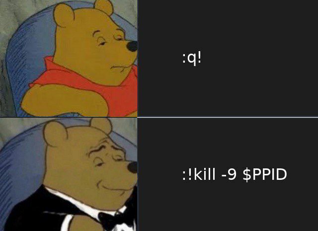 а! -9 $PPID