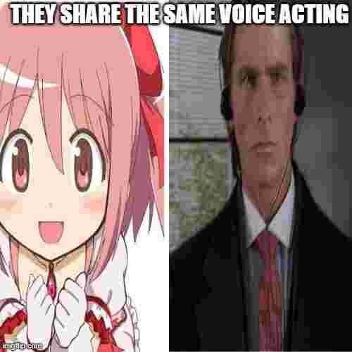 THEY SHARE THESAME VOICE ACTING