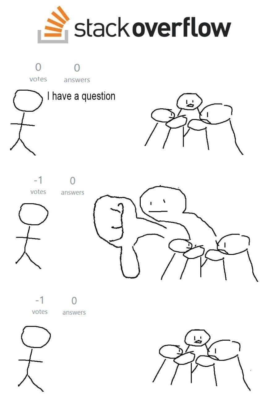 3 stackoverflow have а question