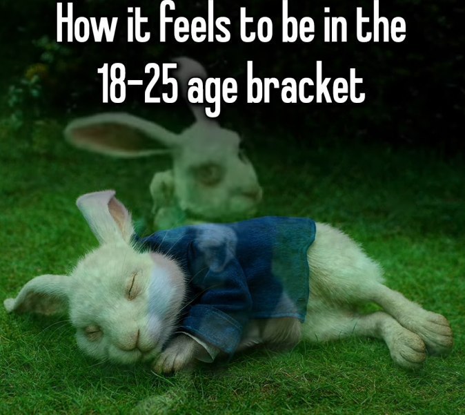 How it Feels to be in the 18-25 age bracket