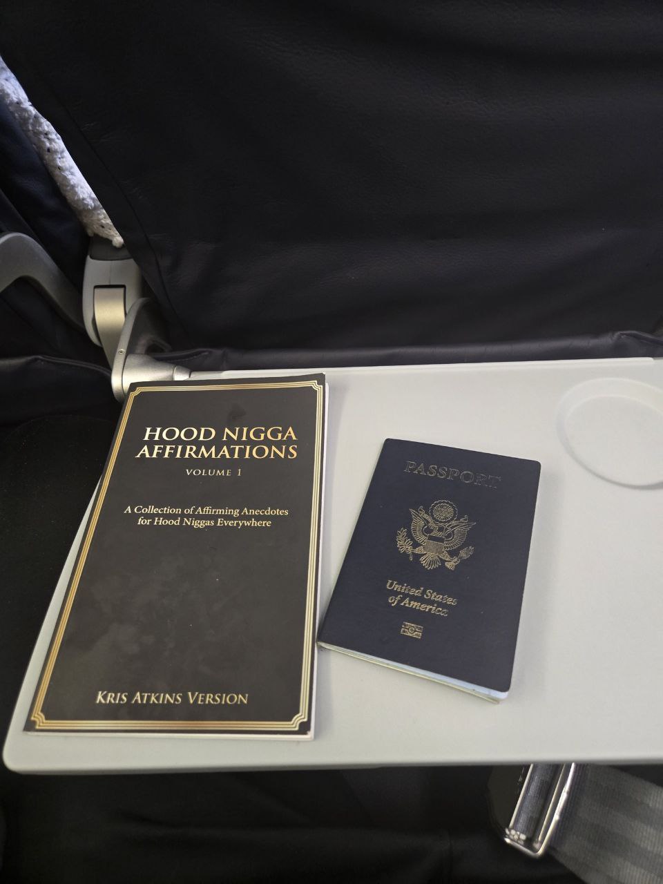 HOOD NIGGA AFFIRMATIONS VOLUME 1 A Collection of Affirming Anecdotes for Hood Niggas Everywhere aS KRIS ATKINS VERSION