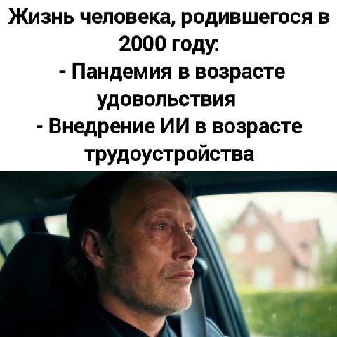 Жизнь человека, родившегося в - Пандемия в возрасте удовольствия - Внедрение ИИ в возрасте трудоустройства
