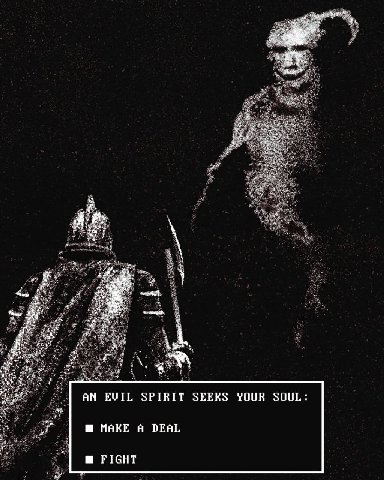 AN EVIL SPIRIT SEEKS YOUR SOUL: MAKE A DEAL FIGHT