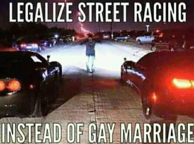 LEGALIZE STREET RACING MARRIAGE