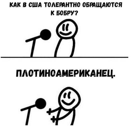 КАК В США ТОЛЕРАНТНО ОБРАЩАЮТСЯ К БОБРУ? ПЛОТИНОАМЕРИКАНЕЦ.