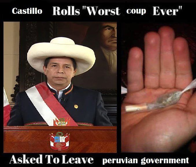 Castillo Rolls coup Ever" Ashed To Leave peruvian government