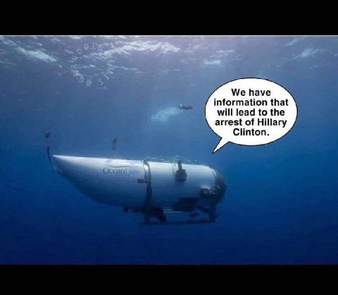 We have information that will lead to the arrest of Hillary Clinton.