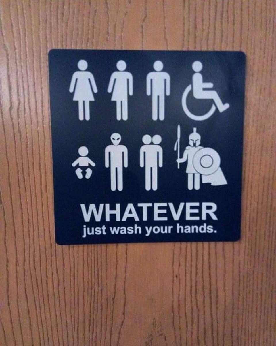 WHATEVER just wash your hands