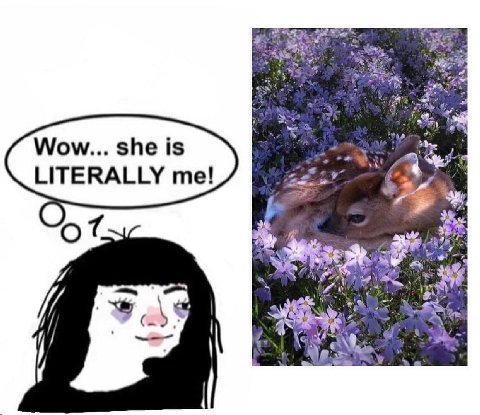 Wow... she is LITERALLY me! 4