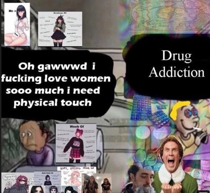 Drug gawwwd 1 Addiction fucking love women sooo much i need physical touch За