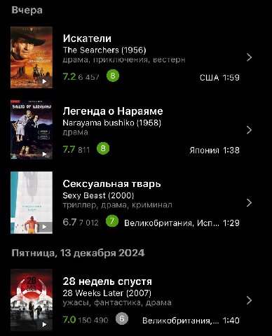 Совсем обленился перед новым годом, рецензии надо бы накатать, но что-тотрудно себя заставить.

Параллельно еще смотрю U.S. and the holocaust Кена Бернса и документалку про французскую секту. Но после