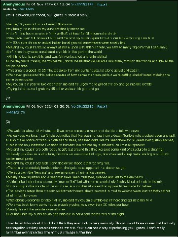 Anonymous Fri 01 Nov 2024 02:15:04 Quoted Well Halloween just ended, but guess I'll share a story. эре years old in h-east Oklahoma family life is shit so raises me dor't mind because she is fairly we