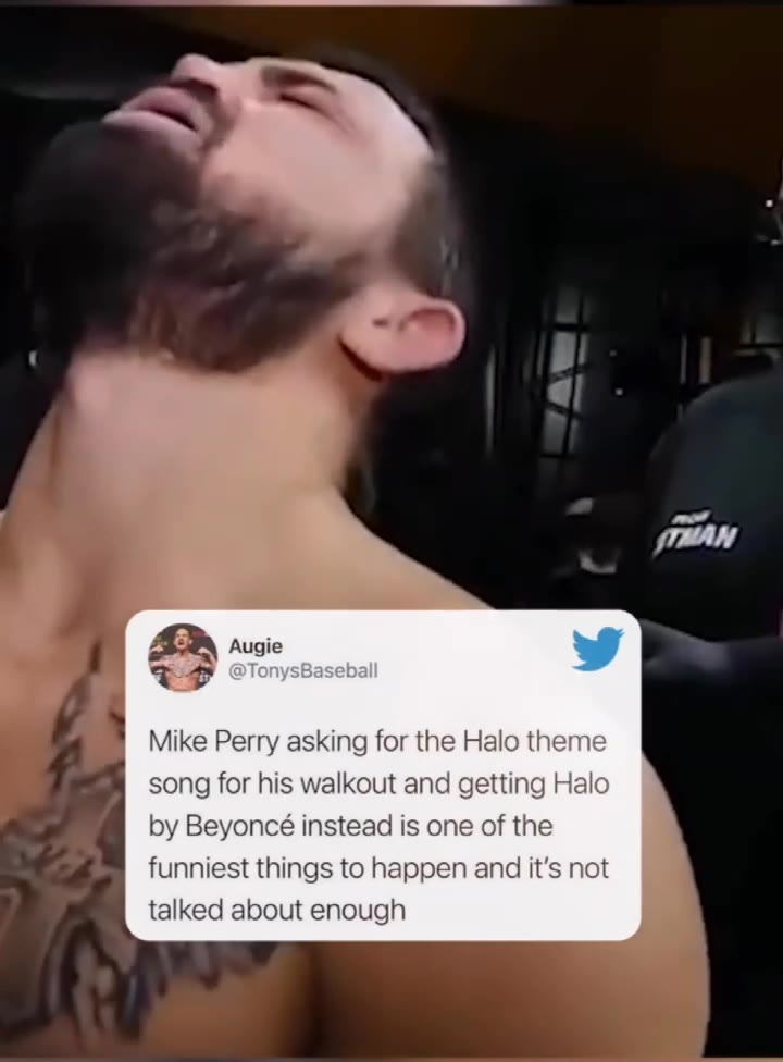 Mike Perry asking for the Halo {пет song for his walkout and getting Halo funniest things to happen and it’s not talked about enough