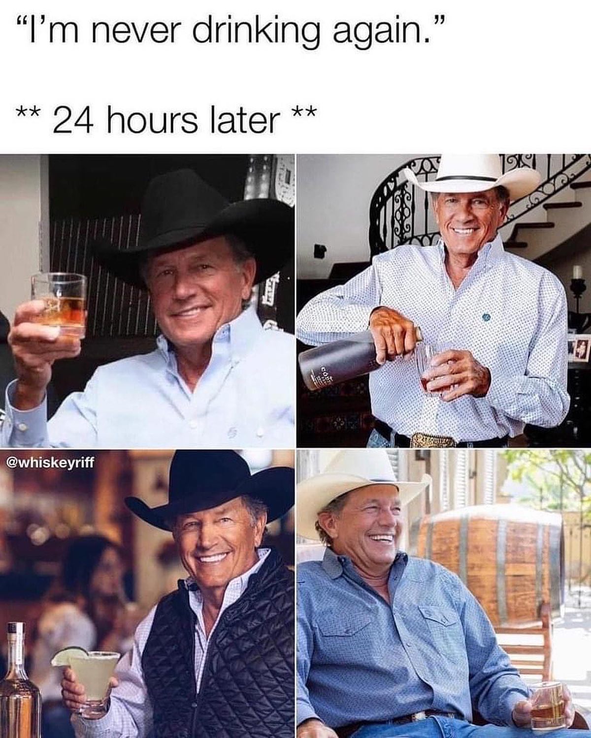 never drinking again.” 24 hours С