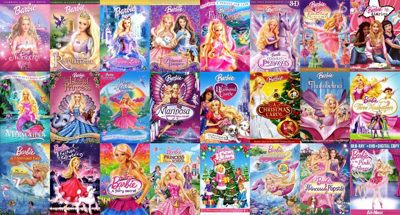 STARRING in Her MOVIE FAIRY TALE ADVENTUR THE FIRST в 2 у Я 2 4 4 4 у 3 я 4 we у A 12, a 2 Magic, Barbie 32 4 ina у 4 Я у CHRISTMAS a3 я САВОГ, aif) 4 7 7 $41 i} к. 4 Her FIRST TOR FORALL COPY ‘fait 3
