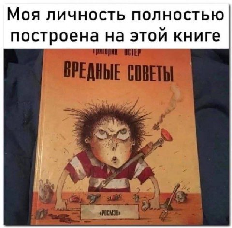 Моя личность полностью построена на этой книге