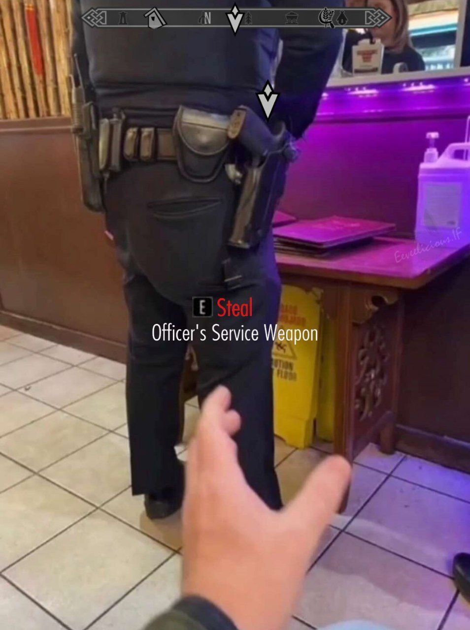 Officer's Service Weapon