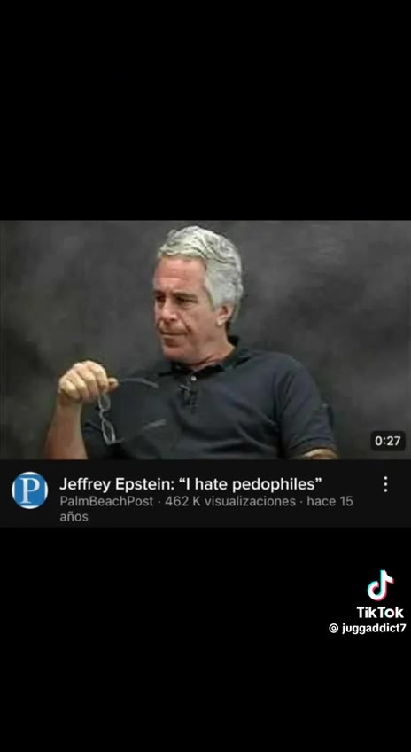 Performative Males oF Kurtis Conner 5.53М ду Ф Jeffrey Epstein: “I hate pedophiles” : PalmBeachPost - 462 К visualizaciones - hace 15.